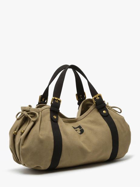 Sac Porté épaule Canvas Coton Gerard darel Vert canvas DBS01450 vue secondaire 1