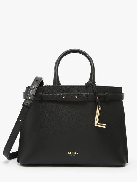 Sac Porté Main Faubourg Cuir Lancel Noir faubourg A13528