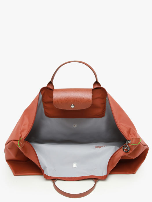 Longchamp Le pliage green Travel bag Brown