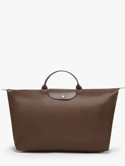 Longchamp Le pliage green Travel bag Brown