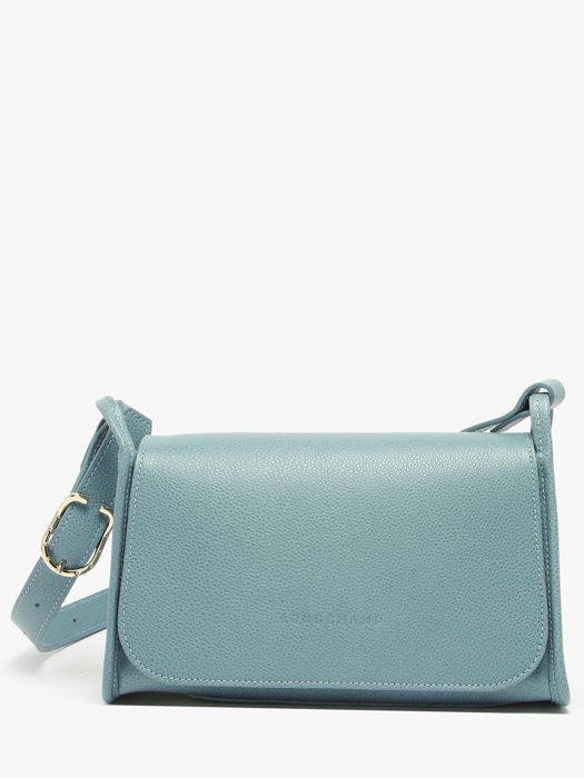 Longchamp Le foulonné Messenger bag Blue