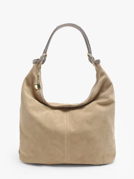 Sac Porté épaule Velvet Milano Beige velvet VE24092