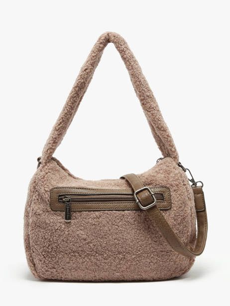 Sac Bandoulière Fur Miniprix Marron fur 3927 vue secondaire 3