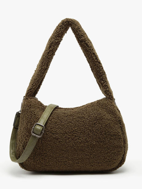 Sac Bandoulière Fur Miniprix Vert fur 3927