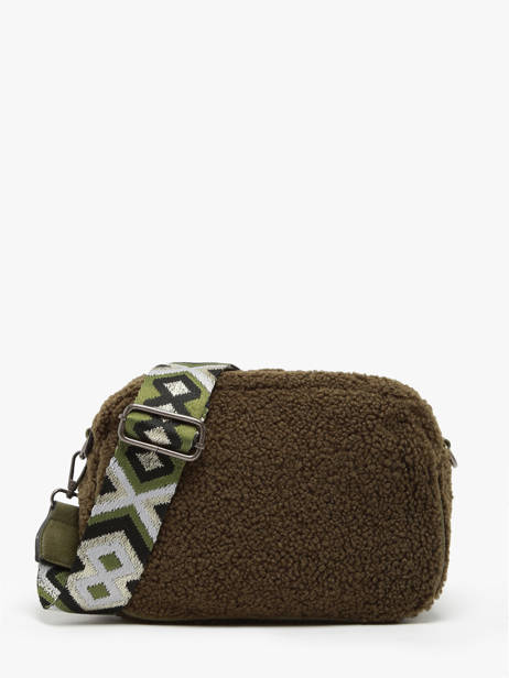 Crossbody Bag Fur Miniprix Green fur 3929