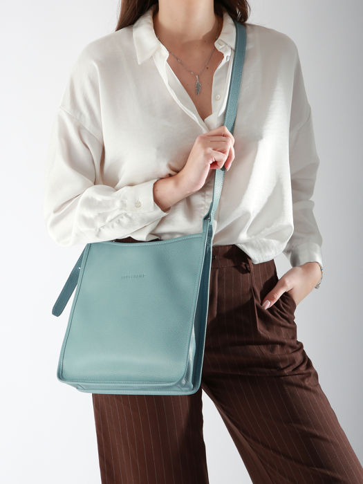 Longchamp Le foulonnÃ© Sacs portÃ© travers Bleu