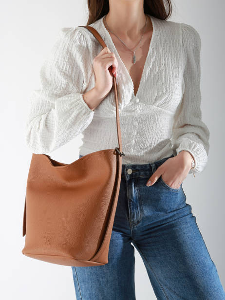 Shoulderbag Backpack M Cavalier Leather Etrier Beige cavalier ECLR126M other view 1