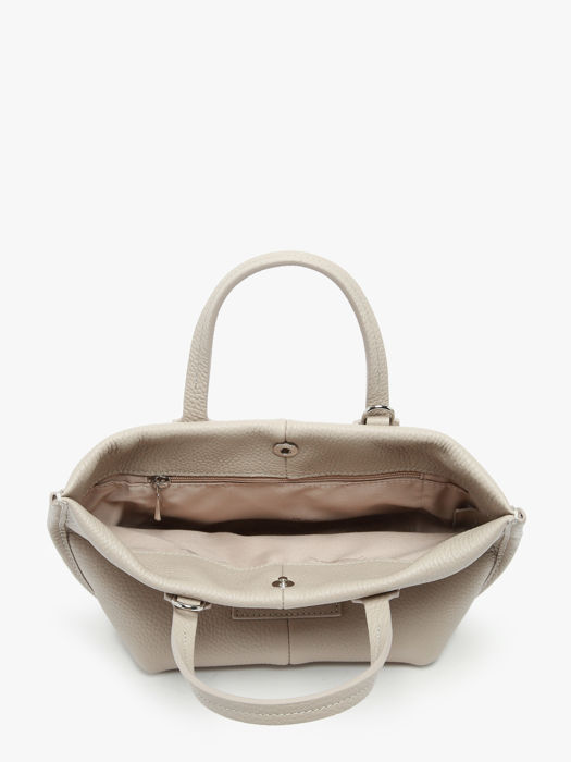 Longchamp Essential cuir Sacs porté main Beige