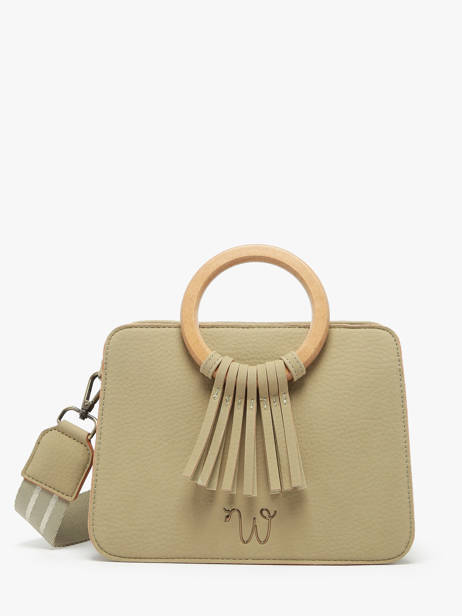 Sac Bandoulière S Camomille Woomen Vert camomille WCAO1S