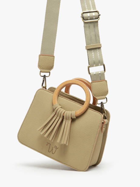 Sac Bandoulière S Camomille Woomen Vert camomille WCAO1S vue secondaire 2