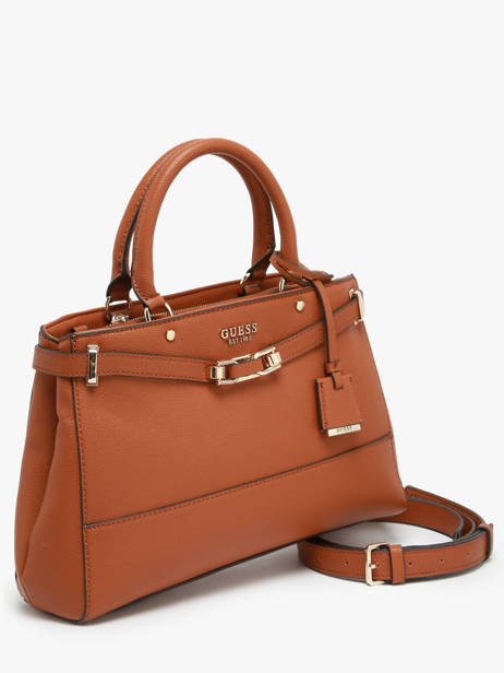 Sac PortÃ© Main Sylvie Guess Marron sylvie BG952706 vue secondaire 2