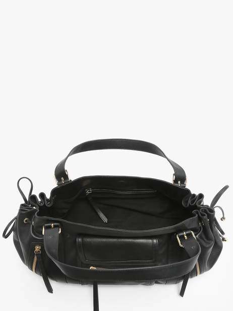 Sac PortÃ© Ã©paule Icone Cuir Gerard darel Noir icone DBS30410 vue secondaire 3