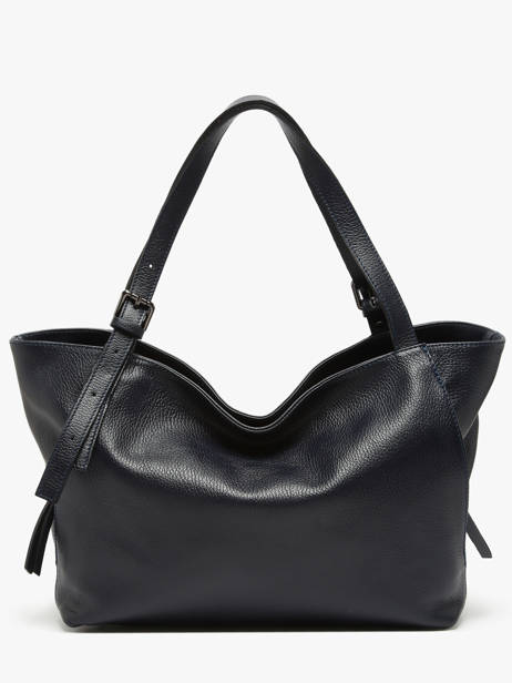 Sac Ã  Main Caviar Cuir Milano Bleu caviar CA24066