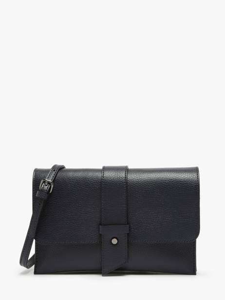 Sac BandouliÃ¨re Caviar Cuir Milano Bleu caviar CA240610