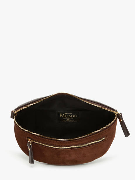 Belt Bag Milano Brown velvet caviar VC24111 other view 3