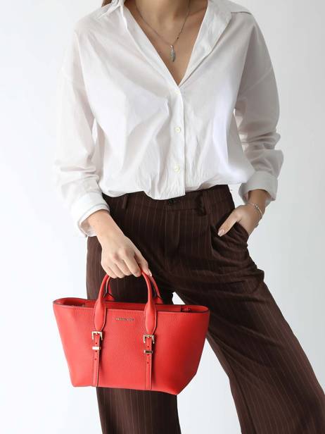 Sac PortÃ© Main Moore Cuir Michael kors Blanc moore R5G9OS1L vue secondaire 1
