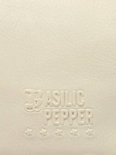 Sac Porté épaule Cow Cuir Basilic pepper Beige cow BCOW2M vue secondaire 5