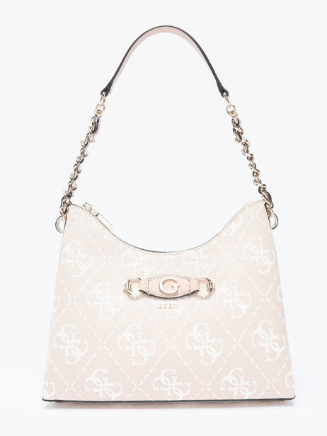 Sac PortÃ© Ã©paule Izzy Guess Beige izzy OQ865401