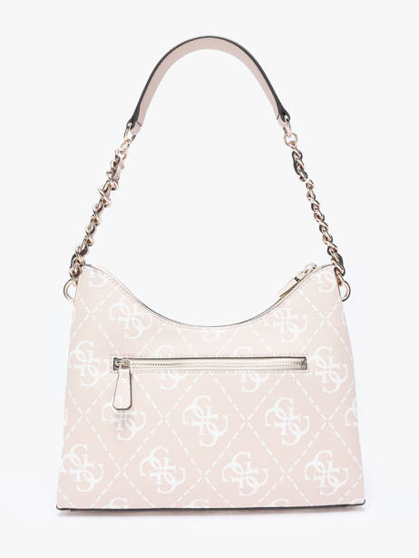 Sac PortÃ© Ã©paule Izzy Guess Beige izzy OQ865401 vue secondaire 4