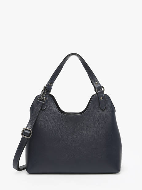 Sac Ã  Main Caviar Cuir Milano Bleu caviar CA24067