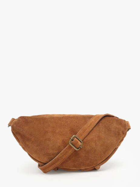 Sac Banane Milano Marron velvet VE24119 vue secondaire 4