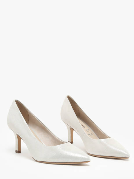 Escarpins En Cuir Tamaris Argent women 41 vue secondaire 2
