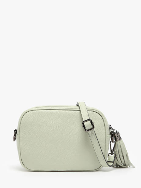 Sac BandouliÃ¨re Caviar Cuir Milano Vert caviar CA2006N vue secondaire 4