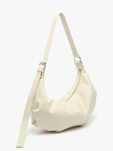 Sac Porté épaule Sauvage Cuir Milano Beige sauvage SA24111 vue secondaire 2