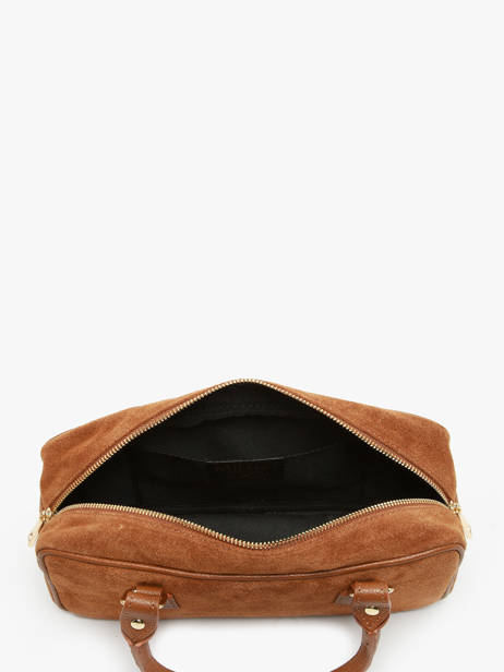 Sac PortÃ© Main Velvet Caviar Cuir Milano Marron velvet caviar VC24112 vue secondaire 3