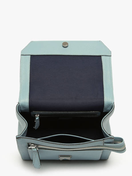 Top Handle M Ninon Leather Lancel Blue ninon A09222 other view 3