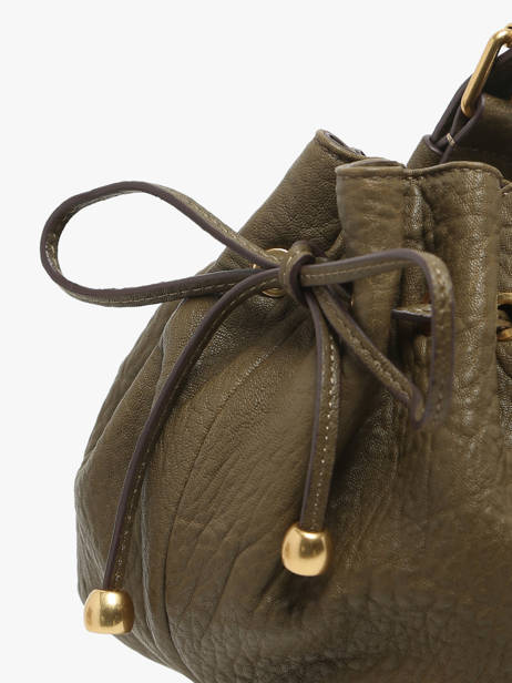 Sac PortÃ© Ã©paule Bubble Cuir Gerard darel Vert bubble DBS67428 vue secondaire 3