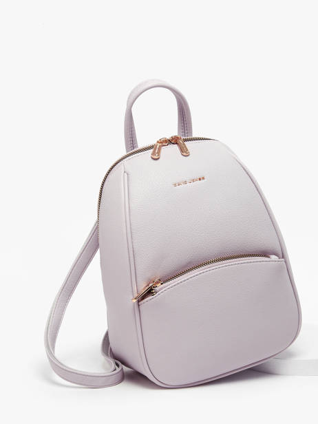 Sac Ã  Dos David jones Violet amsterdam CM7325 vue secondaire 2