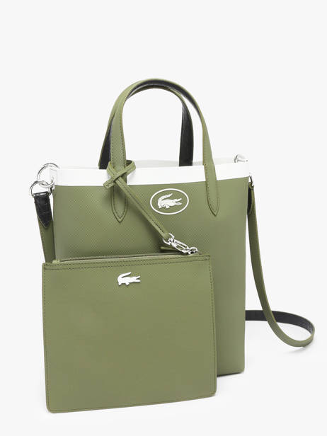 Sac BandouliÃ¨re Anna Season Lacoste Vert anna season NF4989AS vue secondaire 2