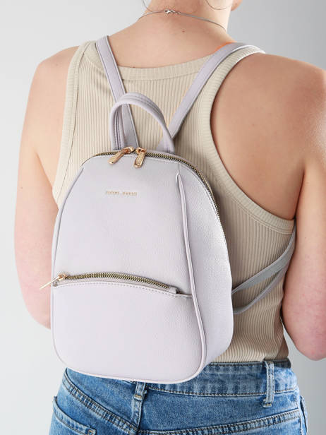 Sac Ã  Dos David jones Violet amsterdam CM7325 vue secondaire 1