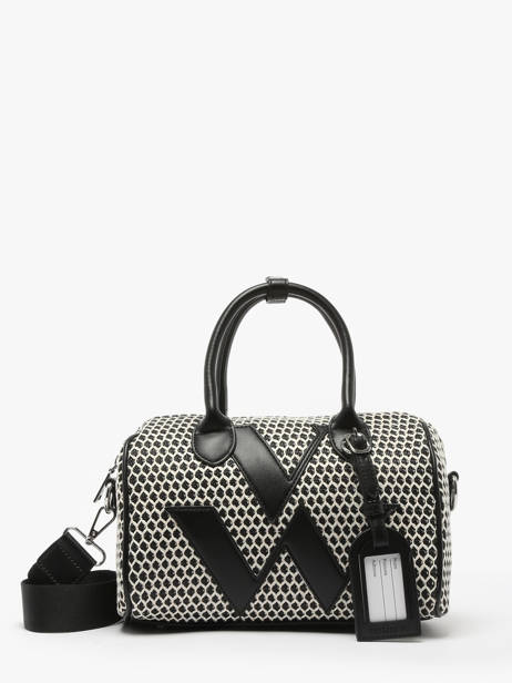 Sac PortÃ© Main Resille Vanessa wu Noir resille MA0123