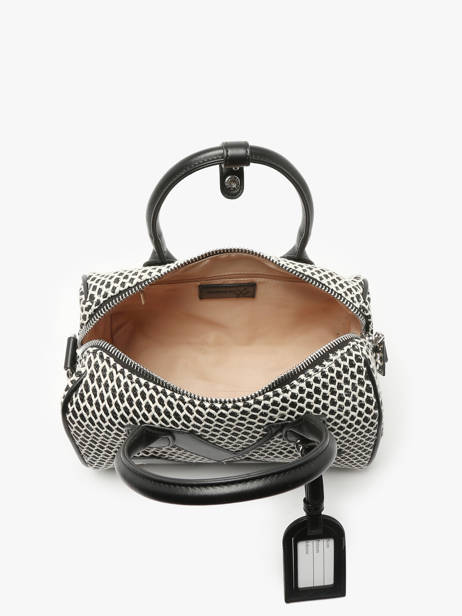 Sac PortÃ© Main Resille Vanessa wu Noir resille MA0123 vue secondaire 3