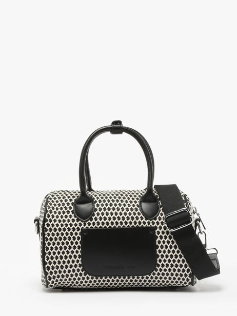 Sac PortÃ© Main Resille Vanessa wu Noir resille MA0123 vue secondaire 4