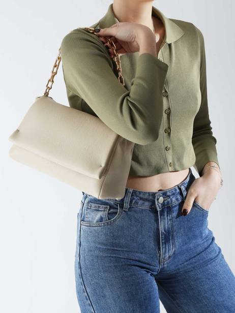 Shoulder Bag Plum Torrow Beige plum TPLU01 other view 1