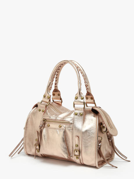 Sac PortÃ© Ã©paule Nine Cuir Milano Or nine NI24092 vue secondaire 2