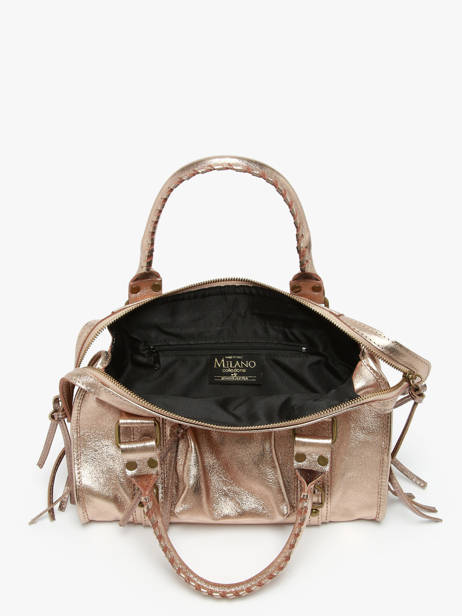 Sac PortÃ© Ã©paule Nine Cuir Milano Or nine NI24092 vue secondaire 3