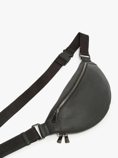 Sac Banane Homme Origami Cuir Lancel Noir origami A13426 vue secondaire 2