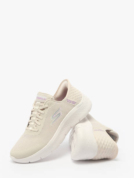 Sneakers Skechers Beige women 124836 vue secondaire 3