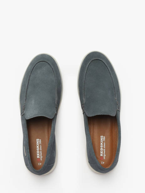 Moccasins Arcann Redskins Blue men ARCANN other view 4