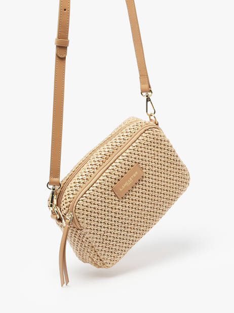 Sac BandouliÃ¨re Osier Lancaster Beige osier 30 vue secondaire 2
