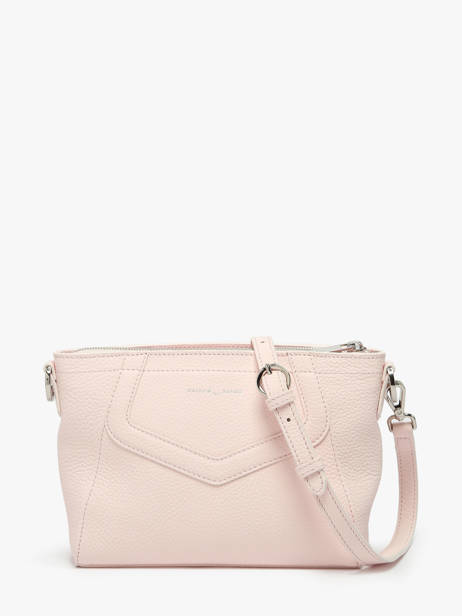 Sac Bandoulière Vanilla Cuir Nathan baume Rose candy 7 vue secondaire 4