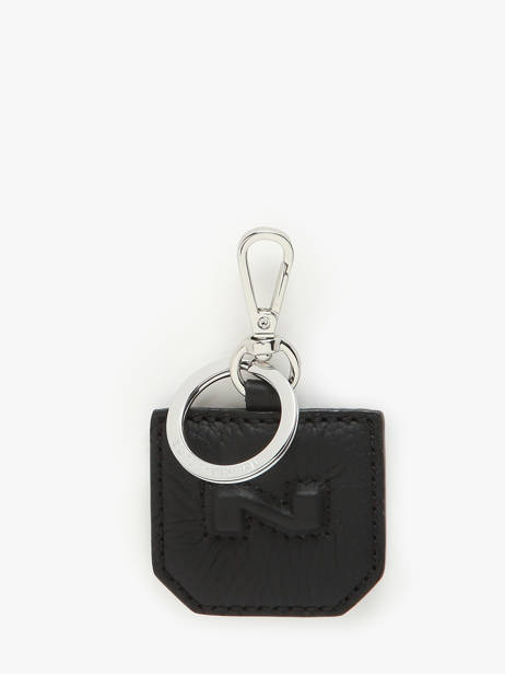 Porte-clefs Cuir Nathan baume Noir original n 710N