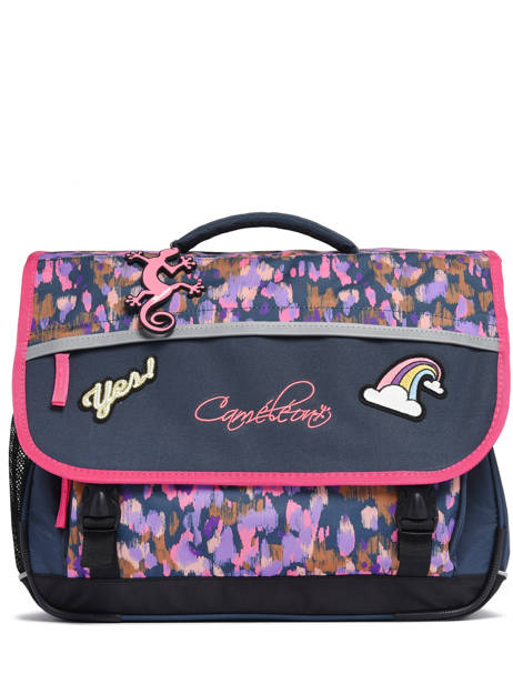 Cartable 3 Compartiments Cameleon Bleu actual PBBACA41 vue secondaire 6
