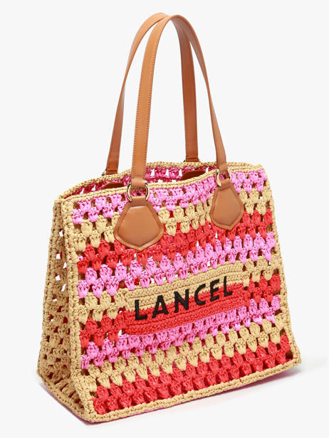 Sac PortÃ© Ã©paule Cabas D'ete Lancel Multicolore cabas d'ete A13417 vue secondaire 2