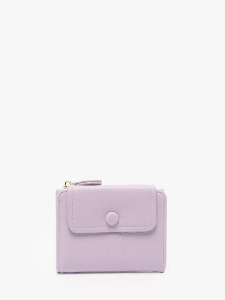 Coin Purse With Card Holder Miniprix Multicolor grained 78COK865