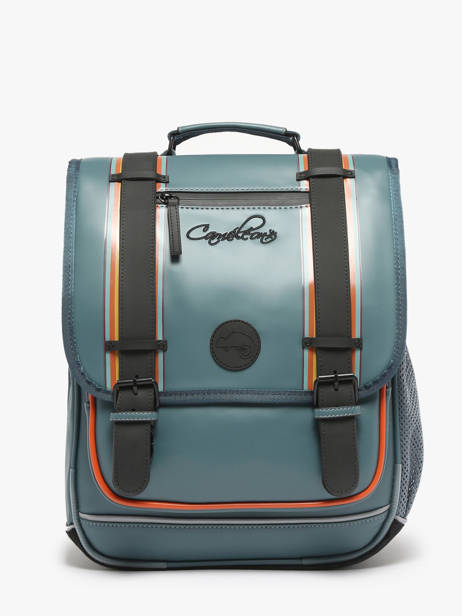 Sac Ã  Dos 3 Compartiments Cameleon Bleu vintage north PBVWSD39